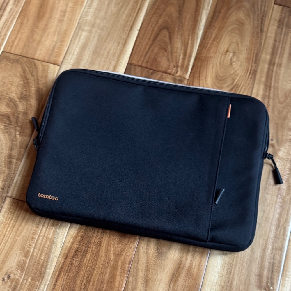 Tomtoc Black Laptop Sleeve